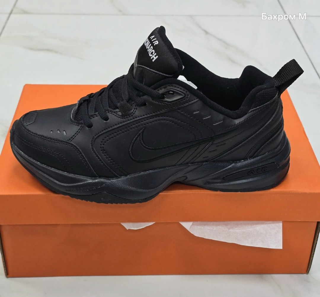 кроссовки nike air monarch iv,кроссовки мужские nike air monarch iv,зимние кроссовки nike air monarch iv с мехом черные,кроссовки nike air monarch,кроссовки nike air monarch iv цвет черный арт 1282