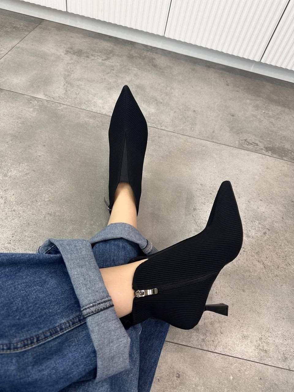 ботильоны женские,,стильные ботильоны,ботильоны,ботильоны черные