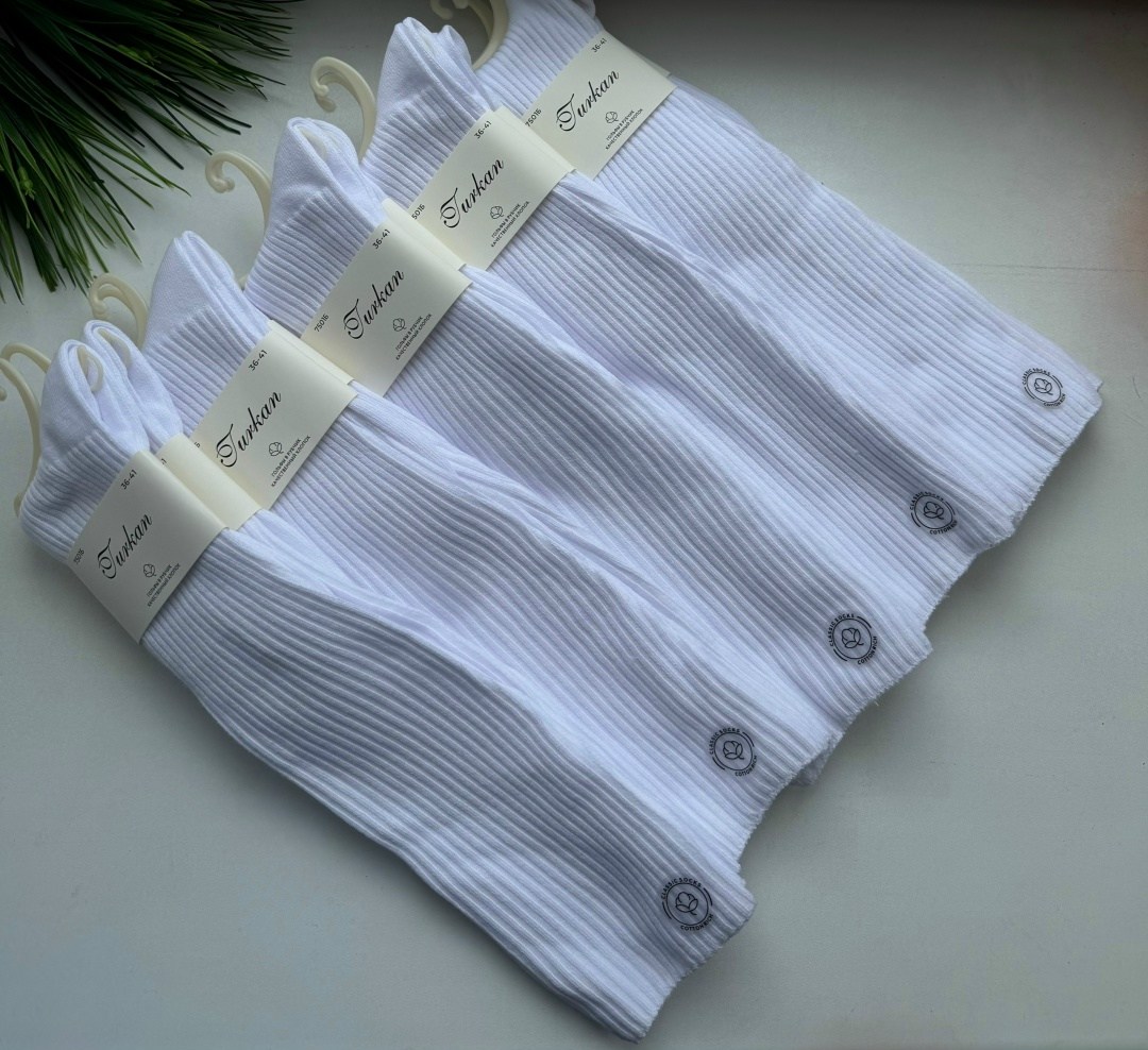 носки комплект,белые носки женские,женские носки,носки женские 10 пар,носки женские белые набор