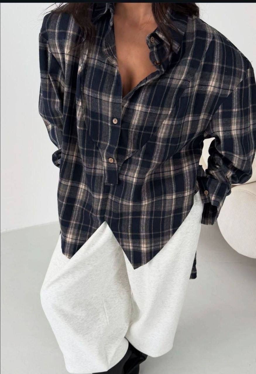 рубашка в клетку оверсайз удлиненная 2e_brand,рубашка женская в клетку оверсайз,рубашка в клетку оверсайз на кнопках,рубашка в клетку оверсайз удлиненная,рубашка в клетку женская