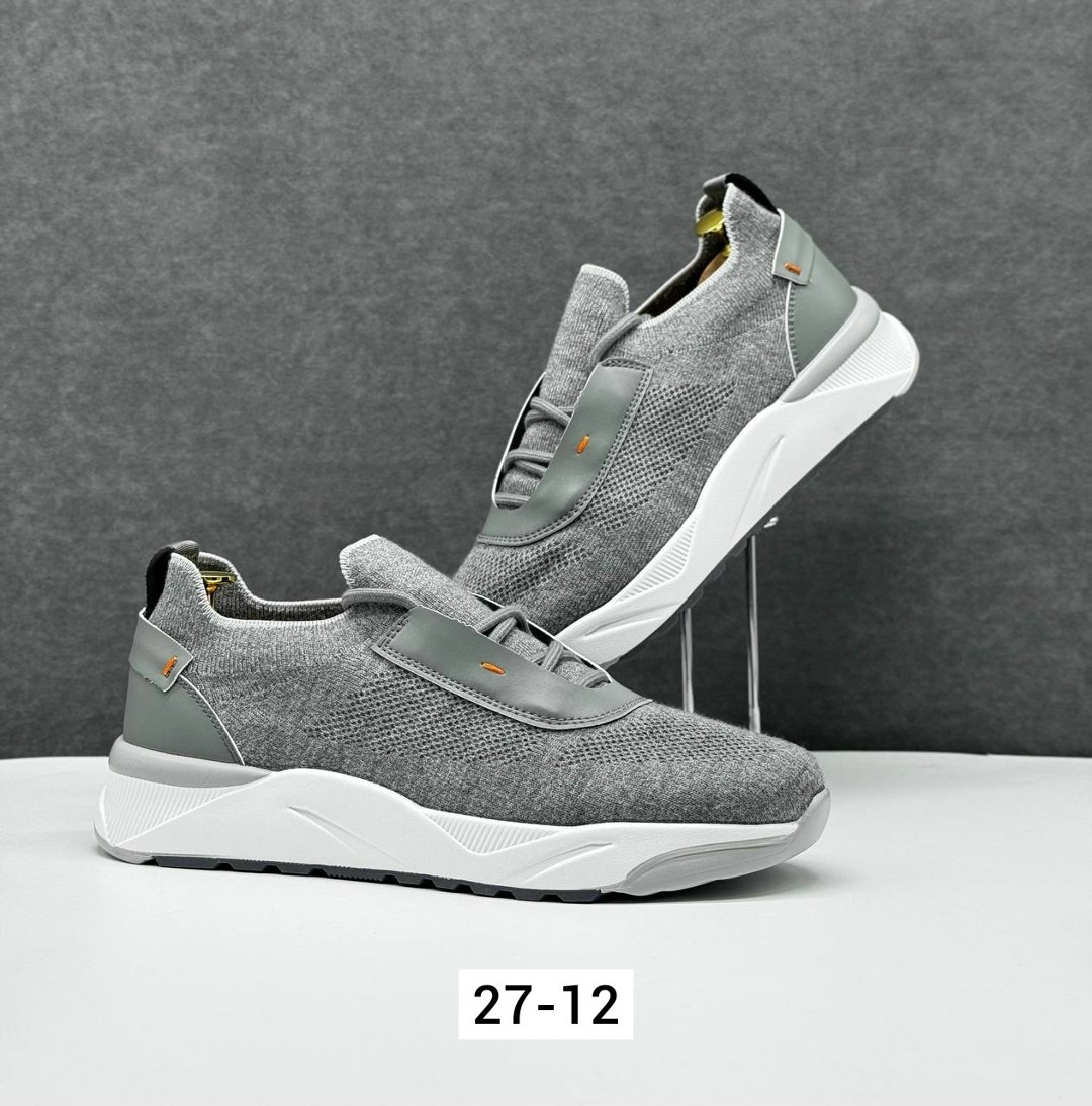 кроссовки santoni,,серые кроссовки,кроссовка мужской,мужские кроссовки