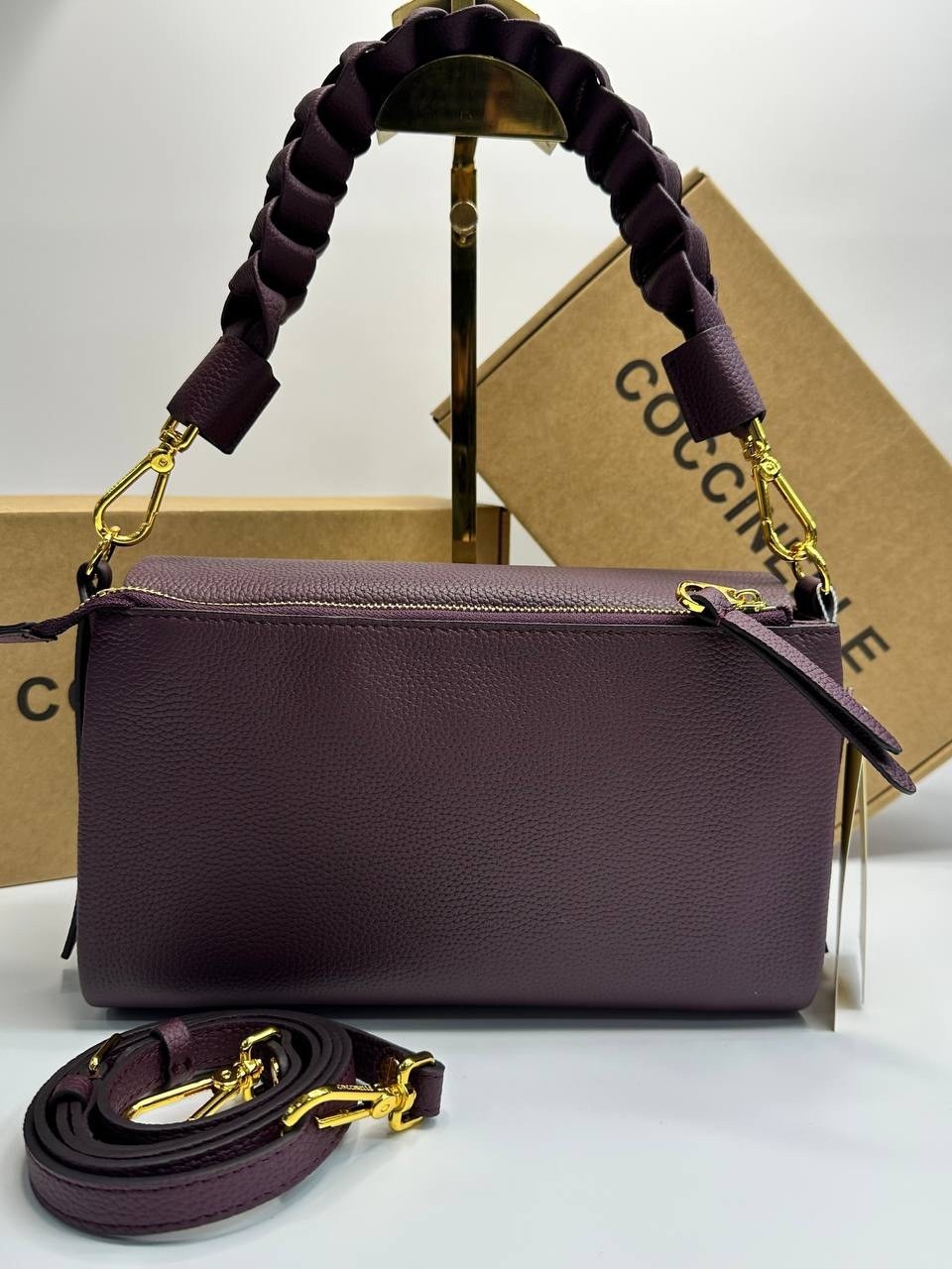 сумка coccinelle,кожаная сумка coccinelle,сумка coccinelle пыльная роза,женская сумка coccinelle,сумка coccinelle b14 натуральная сафьяновая кожа