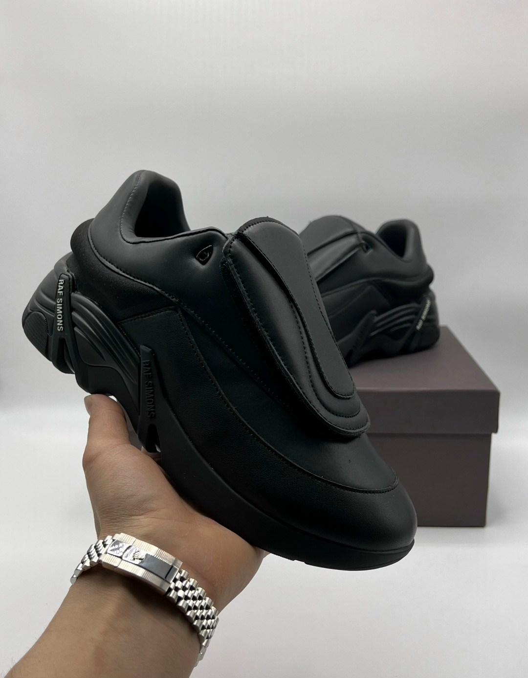 raf simons (runner) кроссовки ante,кроссовки raf simons anteir oversized sneaker,кроссовки raf simons antei,кроссовки raf simons (runner) antei чёрный,raf simons antei black