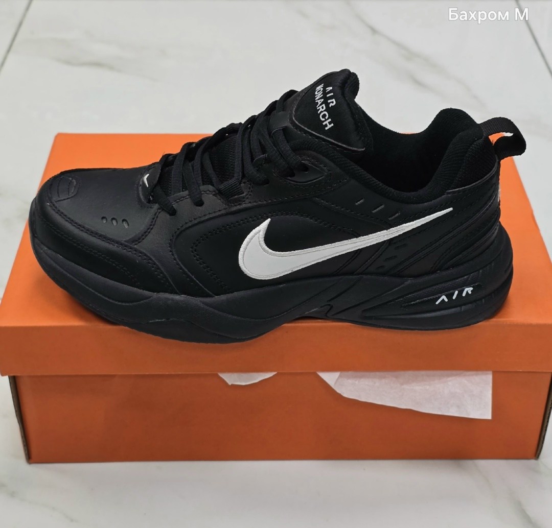 кроссовки nike air monarch iv,кроссовки мужские nike air monarch iv,зимние кроссовки nike air monarch iv с мехом черные,кроссовки nike air monarch,кроссовки nike air monarch iv цвет черный арт 1282