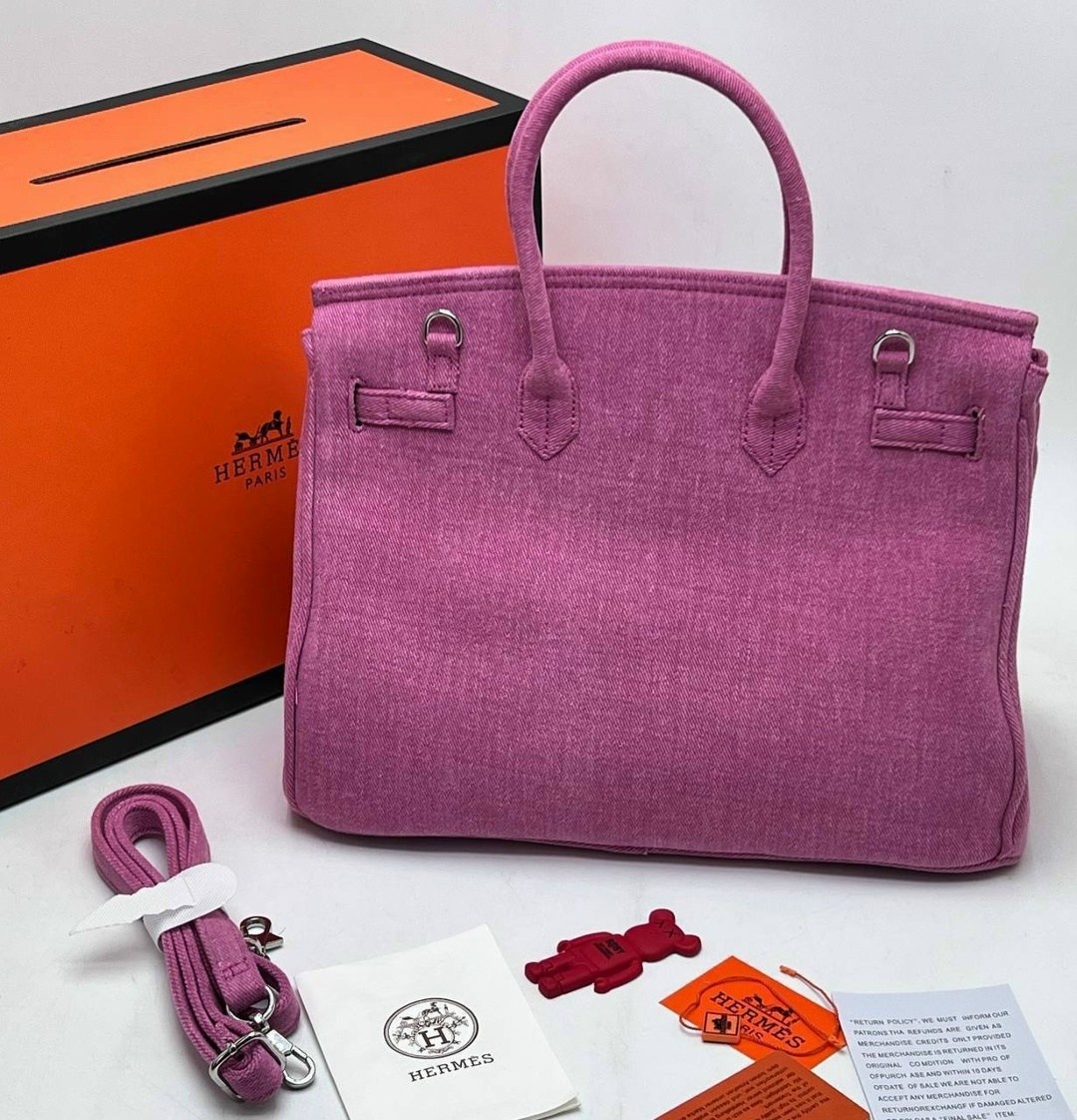 джинсовая сумка в стиле hermes birkin,сумка hermes,сумка эрмес биркин реплика,женская сумка hermes,гермес сумка