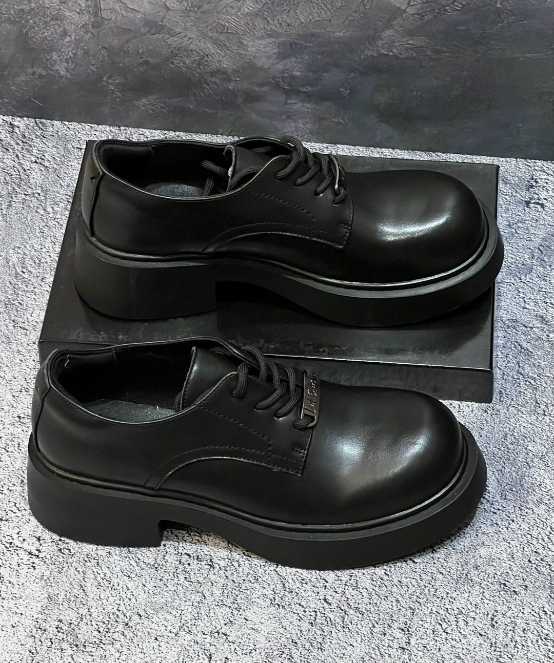 ,туфли дерби,туфли мужские классические на шнуровке на платформе черные,туфли на толстой подошве,туфли дерби мужские