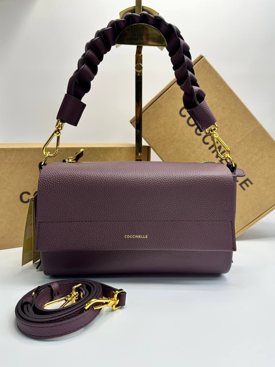 сумка coccinelle,кожаная сумка coccinelle,сумка coccinelle пыльная роза,женская сумка coccinelle,сумка coccinelle b14 натуральная сафьяновая кожа