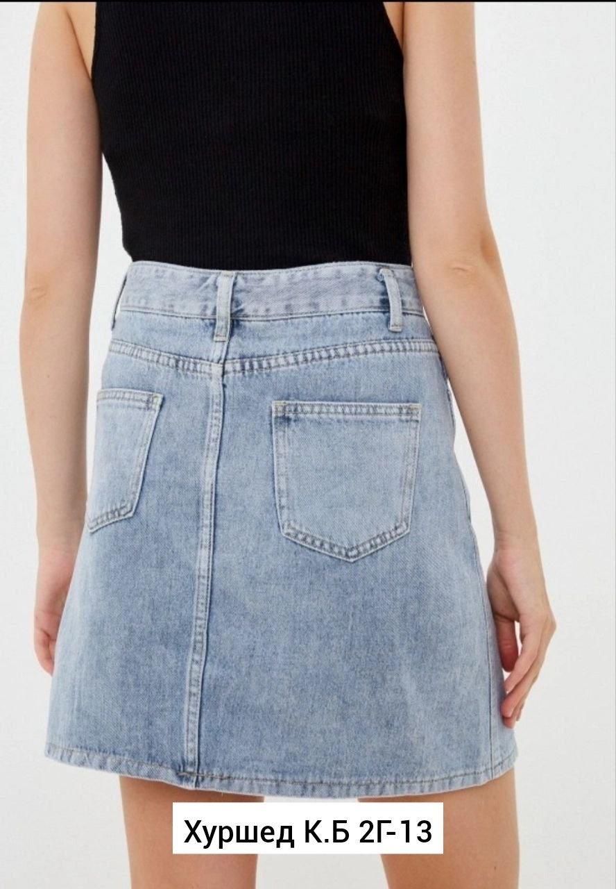 женские джинсовые юбки,юбка джинсовая,юбка джинс,джинсовая женская юбка в голубом цвете mark formelle 07624688,джинсовая мини юбка