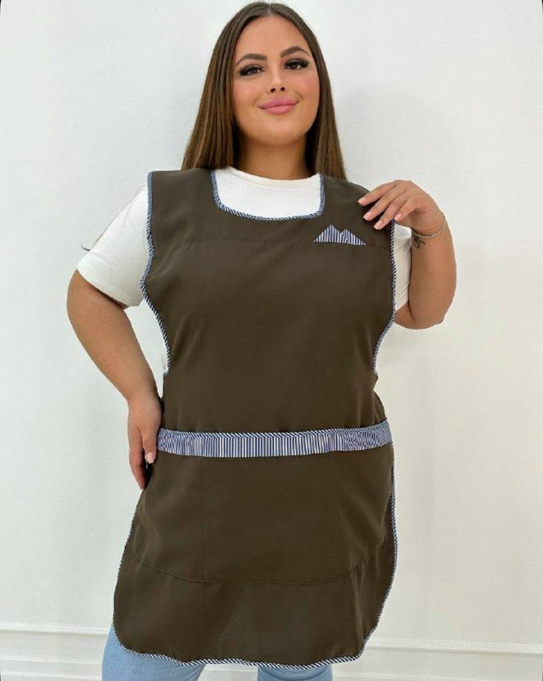 фартук для продавца,фартук универсальный,фартук,фартук уборщицы,фартук синий