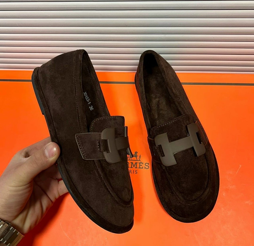 лоферы hermes,,лоферы замшевые,лоферы женские,замшевые лоферы hermes