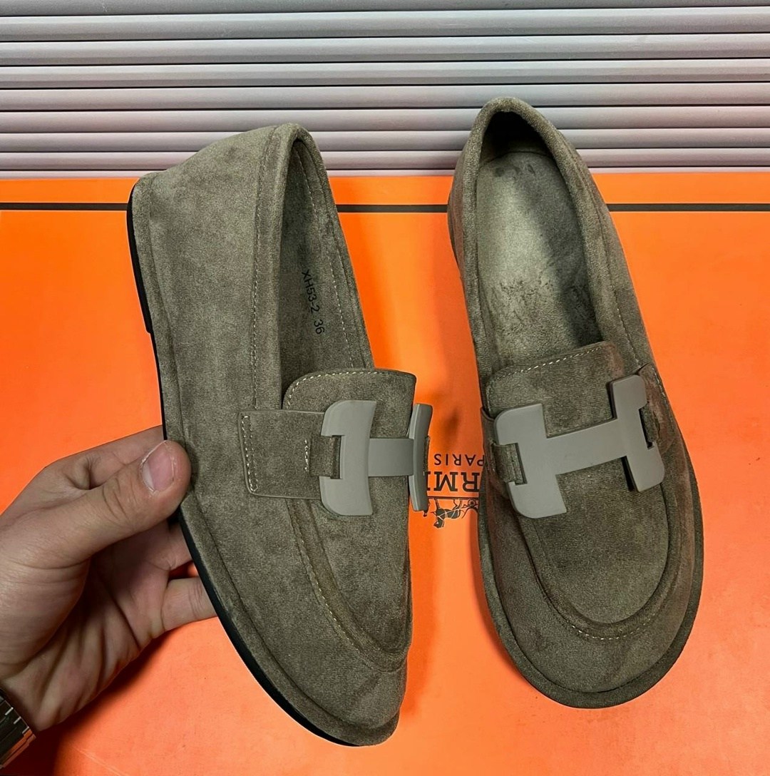 лоферы hermes,,лоферы замшевые,лоферы женские,замшевые лоферы hermes