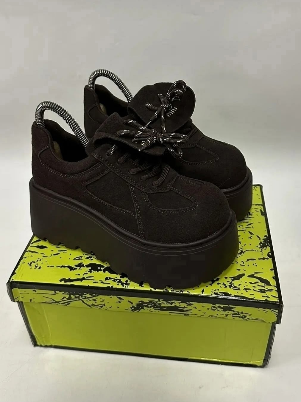 ботинки кож зам, женская ботинки кож зам, женская, на платформе,