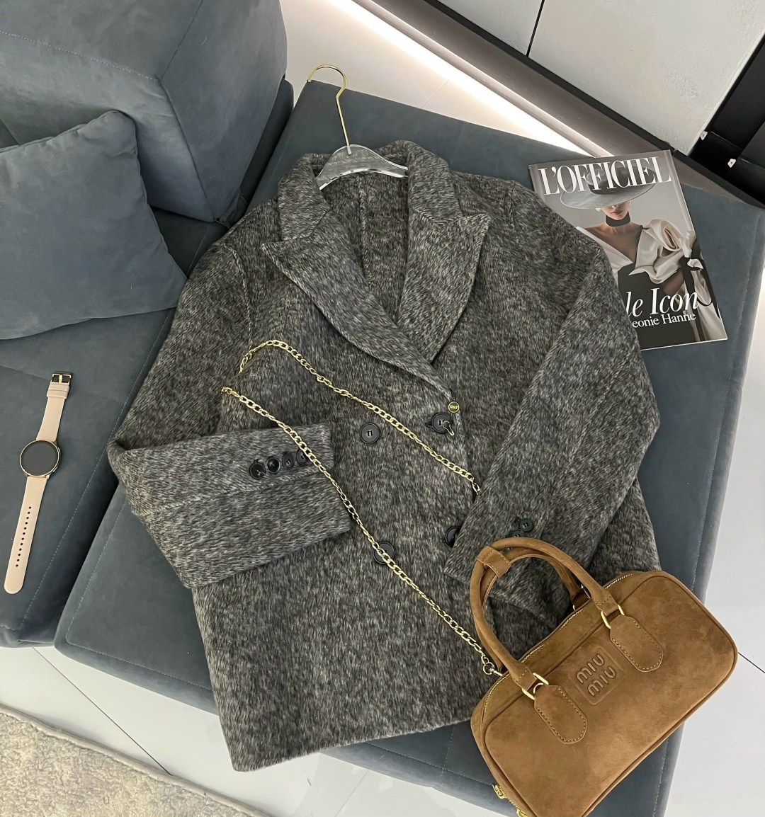 шерстяное пальто,пальто оверсайз,женское пальто,полупальто,серое пальто