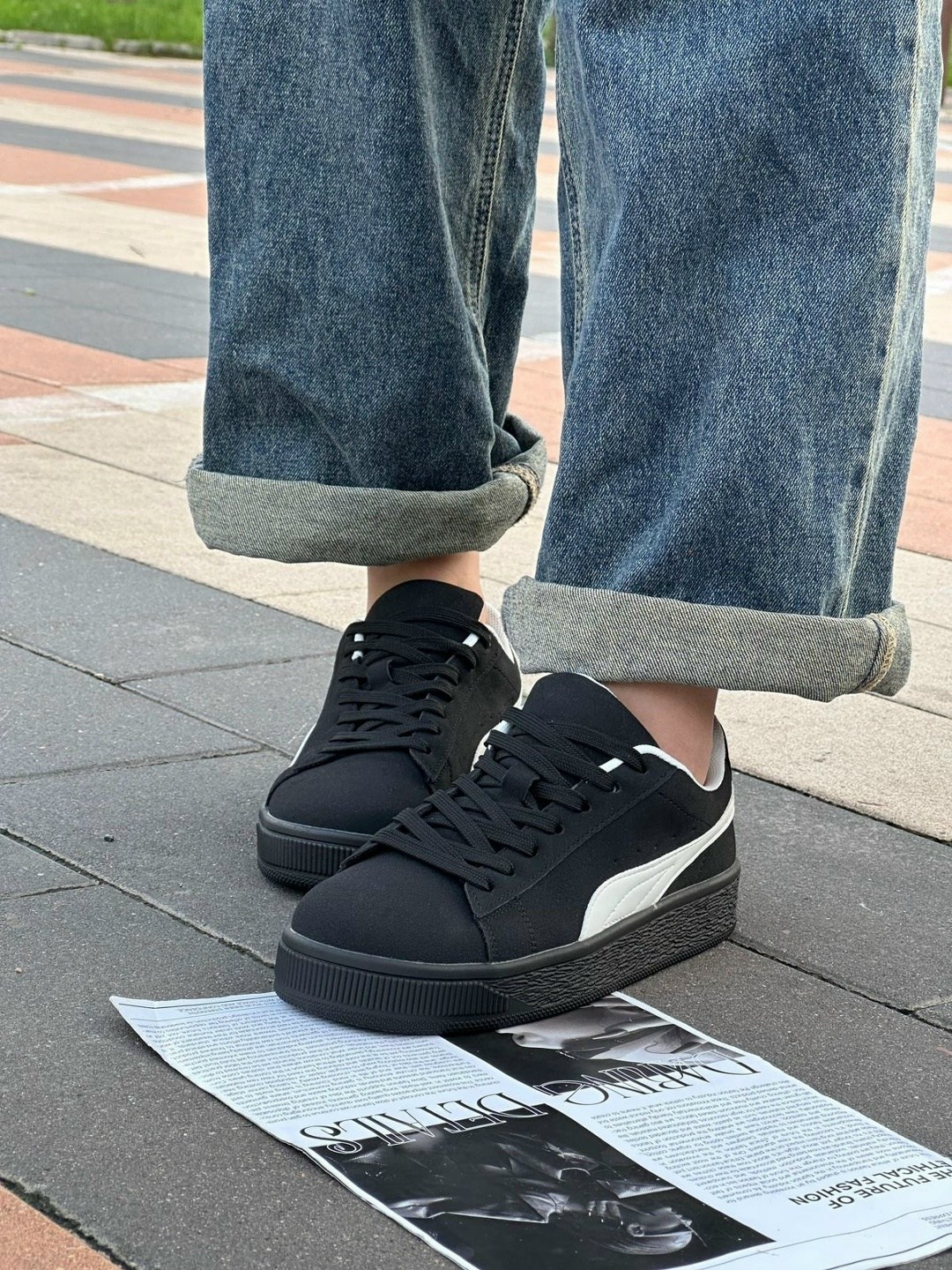 кеды женские puma,женские кроссовки puma,кроссовки puma,,кеды женские puma suede xl quiet lux wns черный