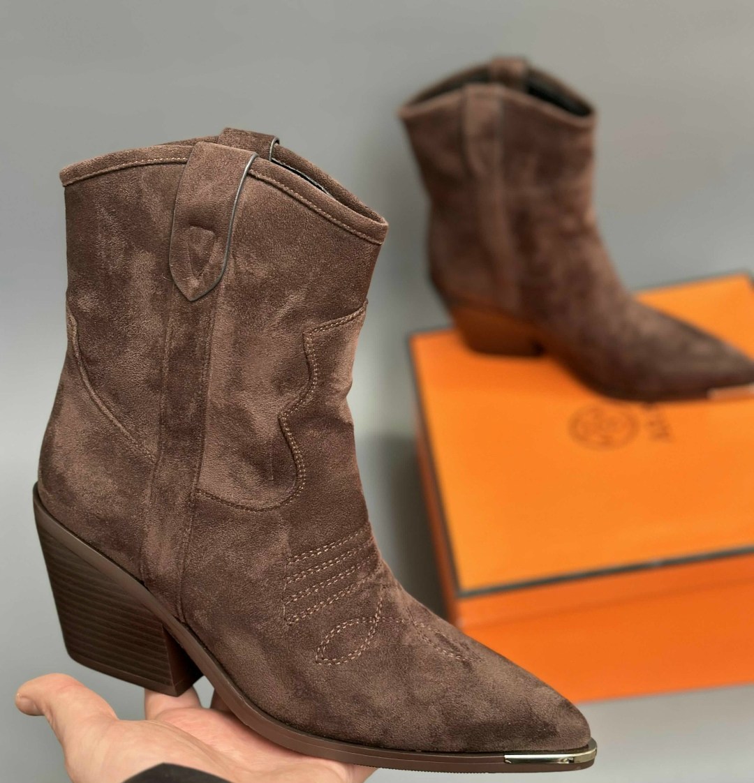 , женская,сапоги казаки женские,замшевые казаки,женские сапоги