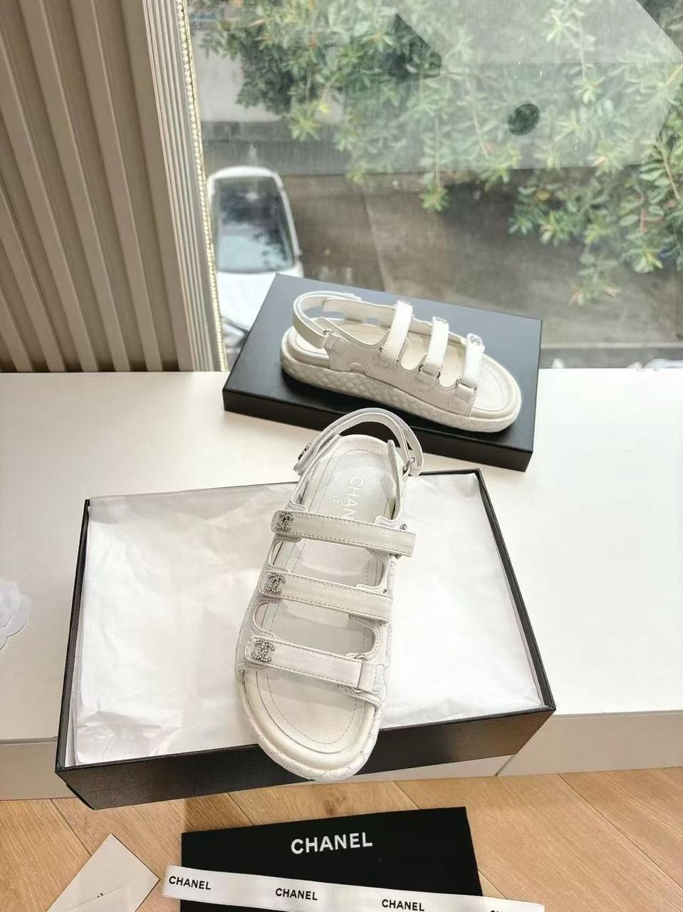 босоножки chanel,сандалии chanel,босоножки шанель на липучках,сандали шанель черные,шанель сандалии черные