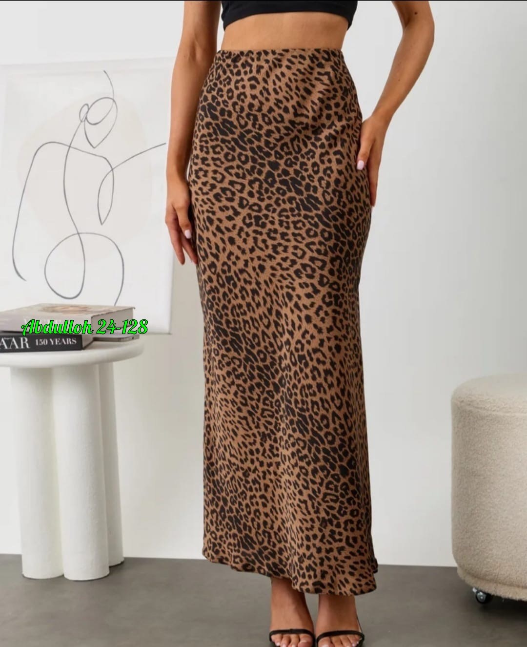 юбка с леопардовым принтом,леопардовая юбка,юбка леопардовая макси,женская летняя юбка-макси с леопардовым принтом,женская длинная юбка-макси с леопардовым принтом