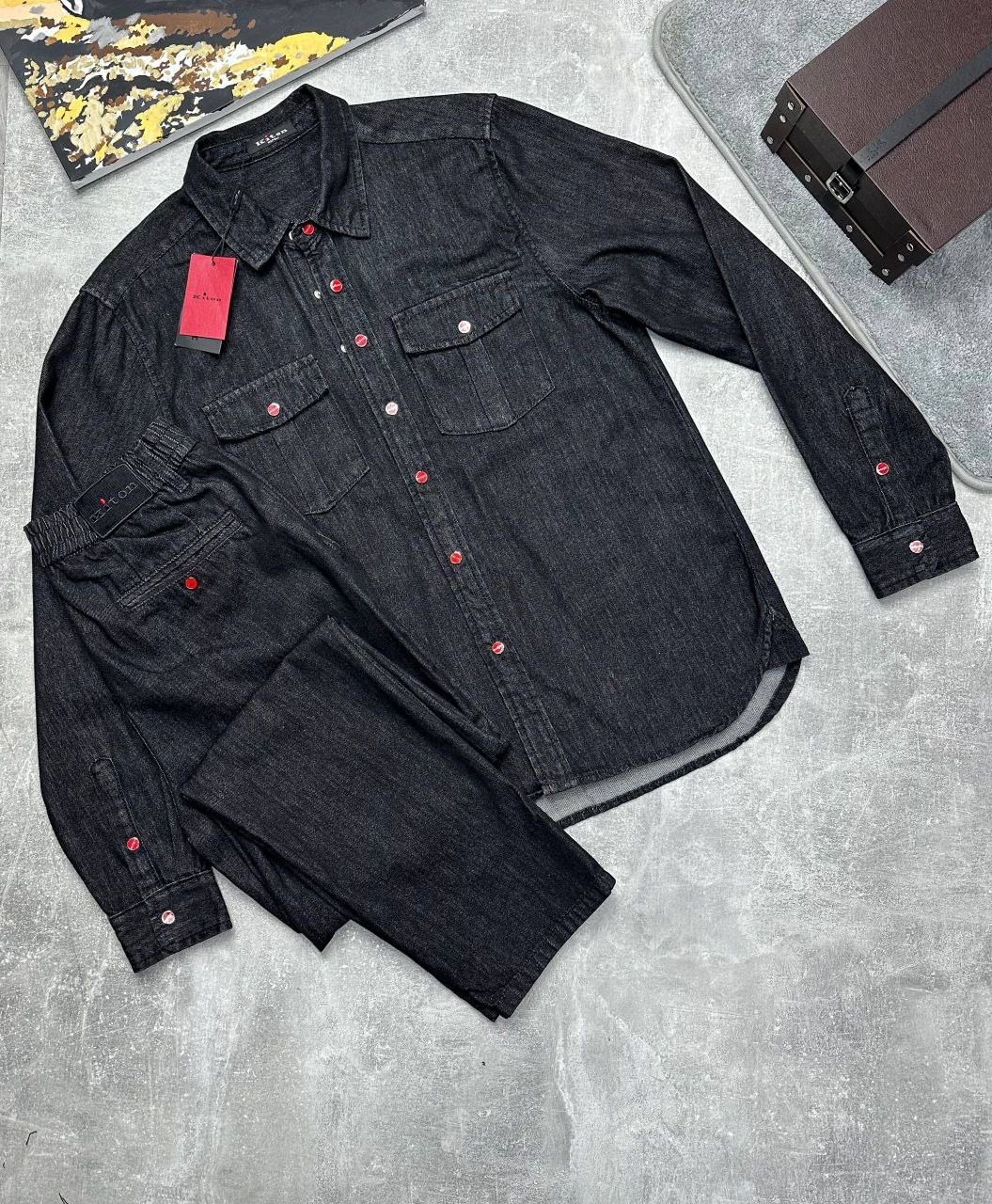 рубашка мужская джинсовая,рубашка джинсовая,черная джинсовая рубашка мужская,джинсовая куртка,рубашка