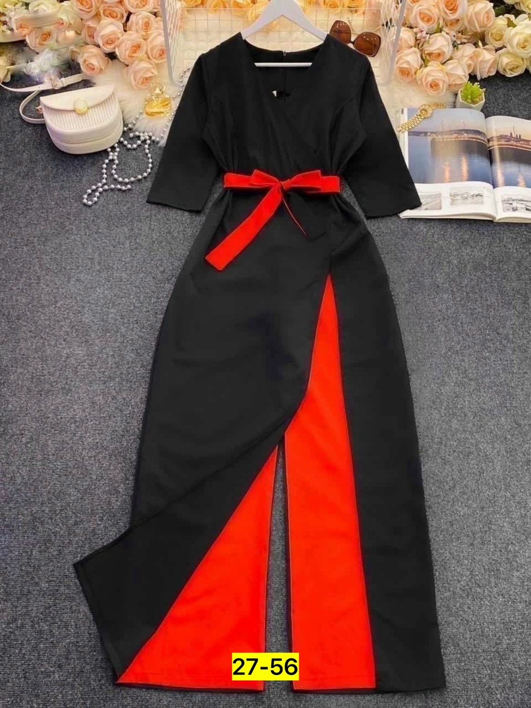 комбинезон вечерний брючный bloom&be,комбинезон костюм вечерний брючный salis,брючный комбинезон,комбинезон женский,комбинезон вечерний брючный bloom&be 21201339