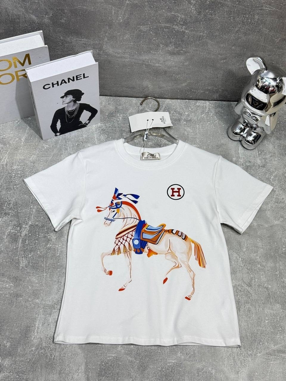 футболка hermes,футболка,футболки женская,футболка с принтом,брендовые футболки