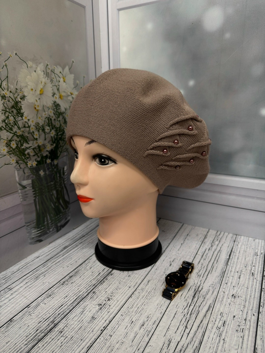 берет,берет женский,шапка женская,шапка женская вязаная,шапка для женщин