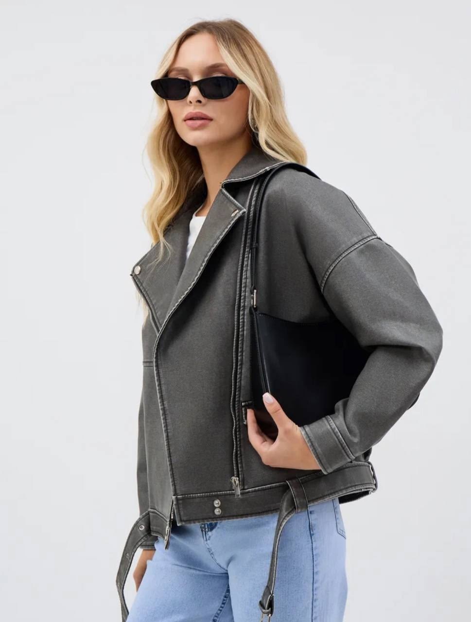 косуха серая винтажная куртка кожаная оверсайз aftfbasic,косуха винтажная кожаная куртка оверсайз aftfbasic,косуха винтажная куртка кожаная oversize серая monyken,косуха кожаная серая винтажная куртка