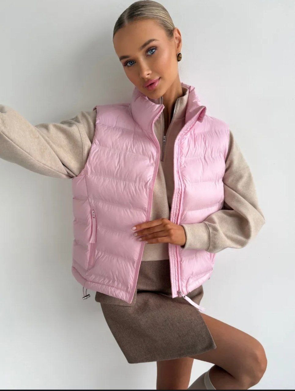 женская жилетка,жилет,жилет женский,демисезонный жилет,жилетка женская теплая