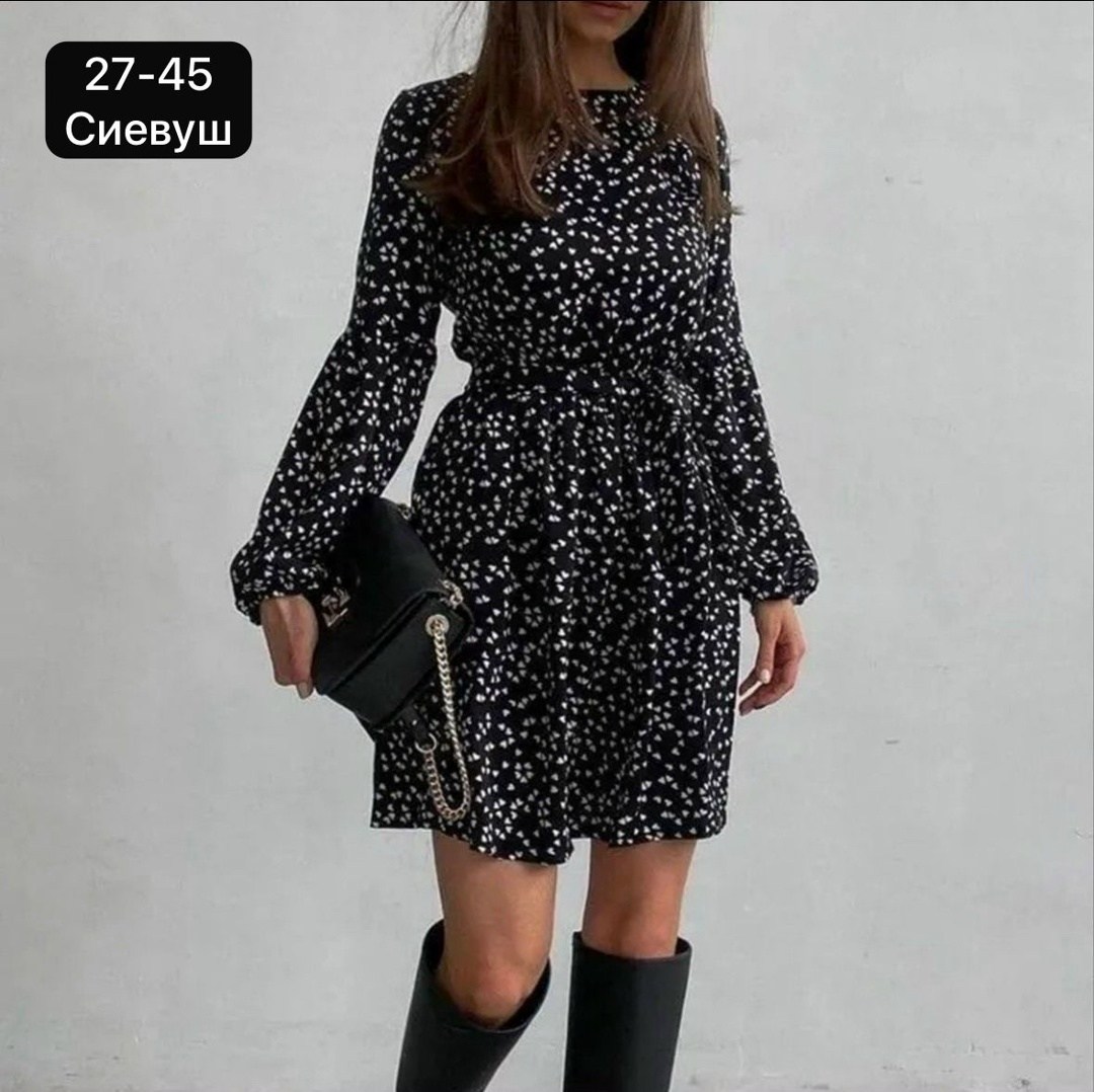 женское платье,платье в горошек,платье модное,,платье