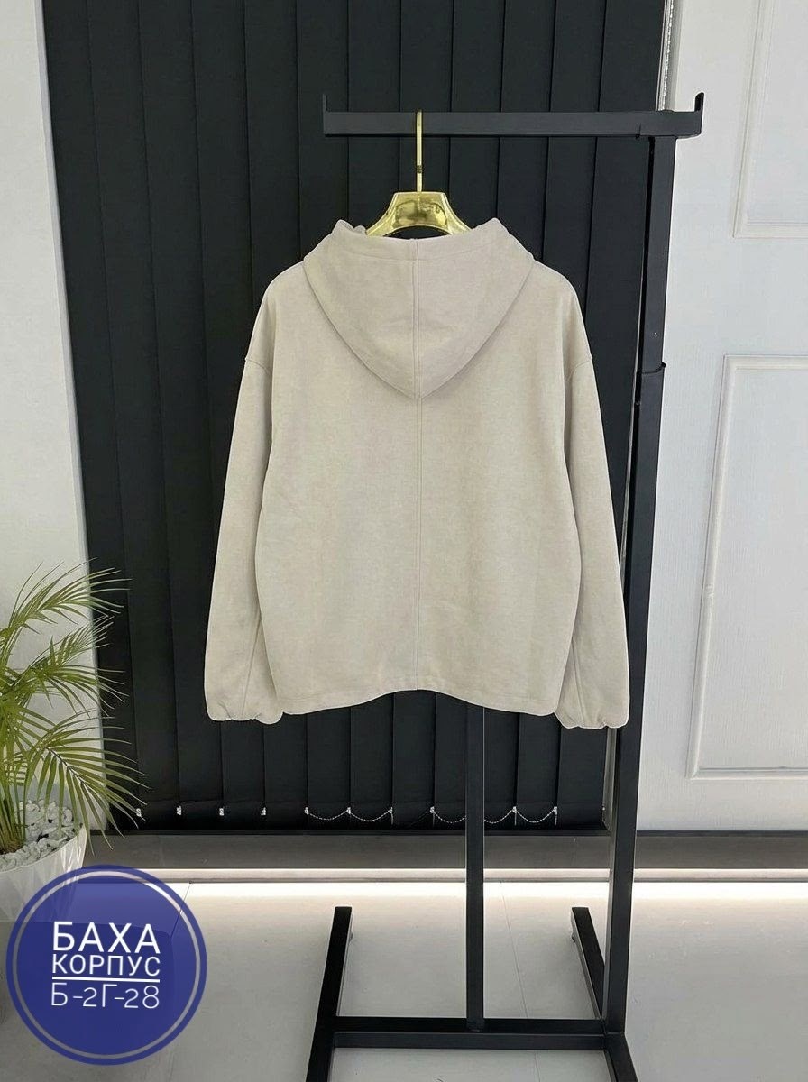 толстовка унисекс off street 2530 коричневая m,толстовка,женская толстовка,кофта толстовка,толстовка с капюшоном