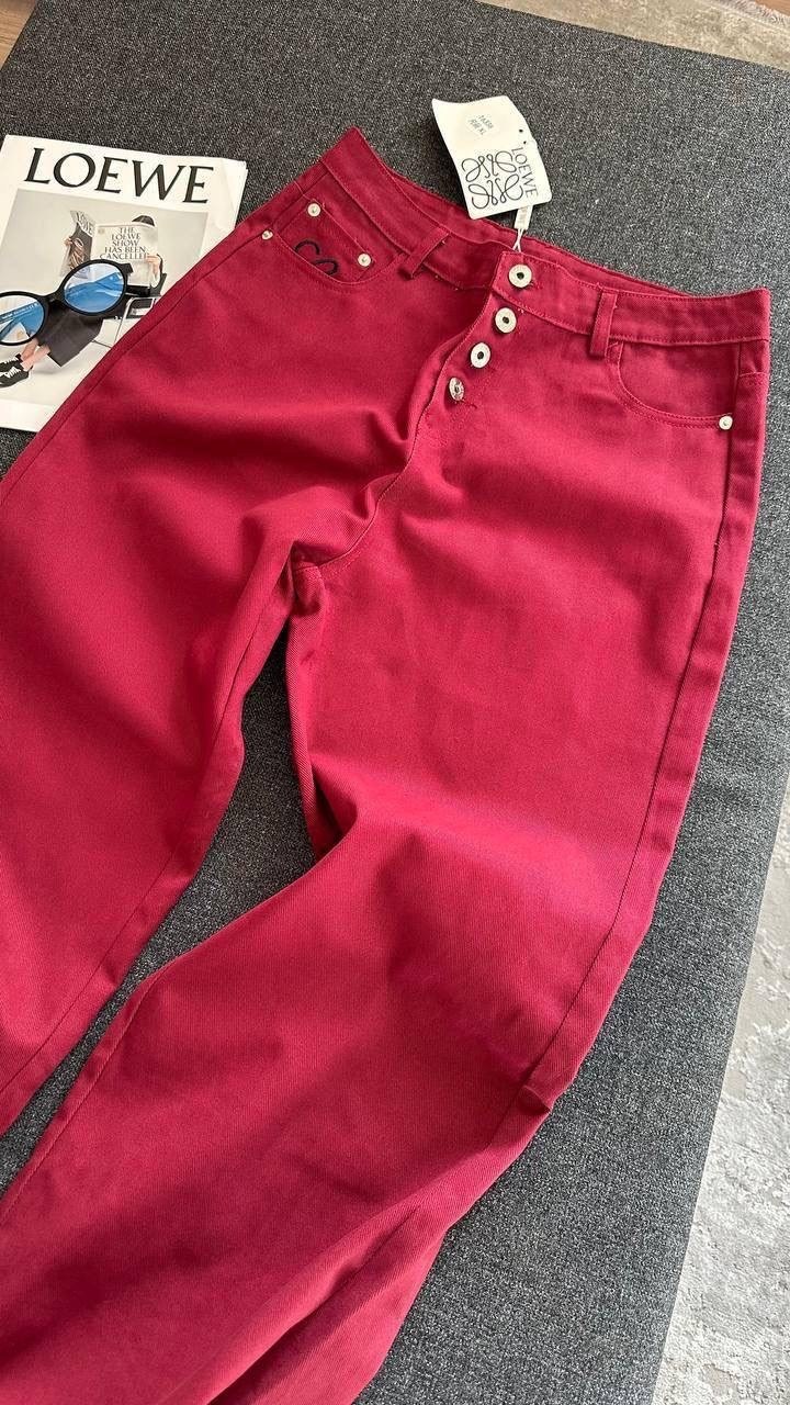 красные джинсы,джинсы бордовые,розовые джинсы,широкие джинсы,модные джинсы