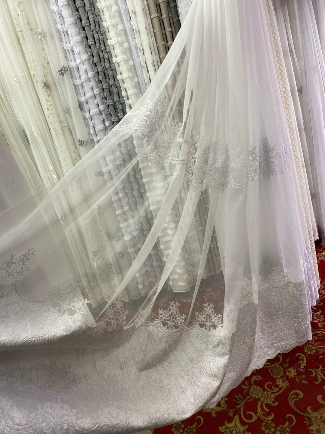 тюль прозрачная сетка "нежнятина",тюль с вышивкой,красивый тюль,тюль сетка,тюль сетка с вышивкой