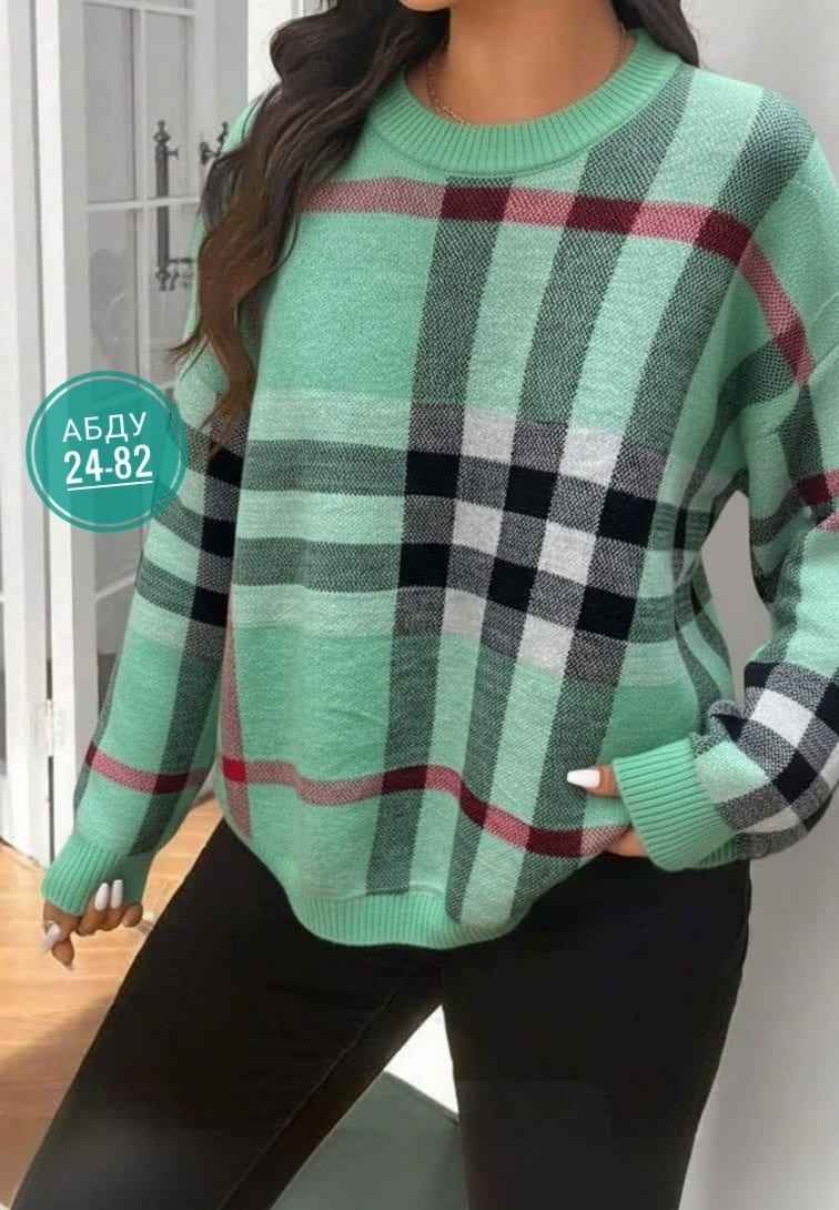 кофта свитер женский,джемпер женский свитер,женский свитер,кофта теплая,джемпер в клетку кофта базовая