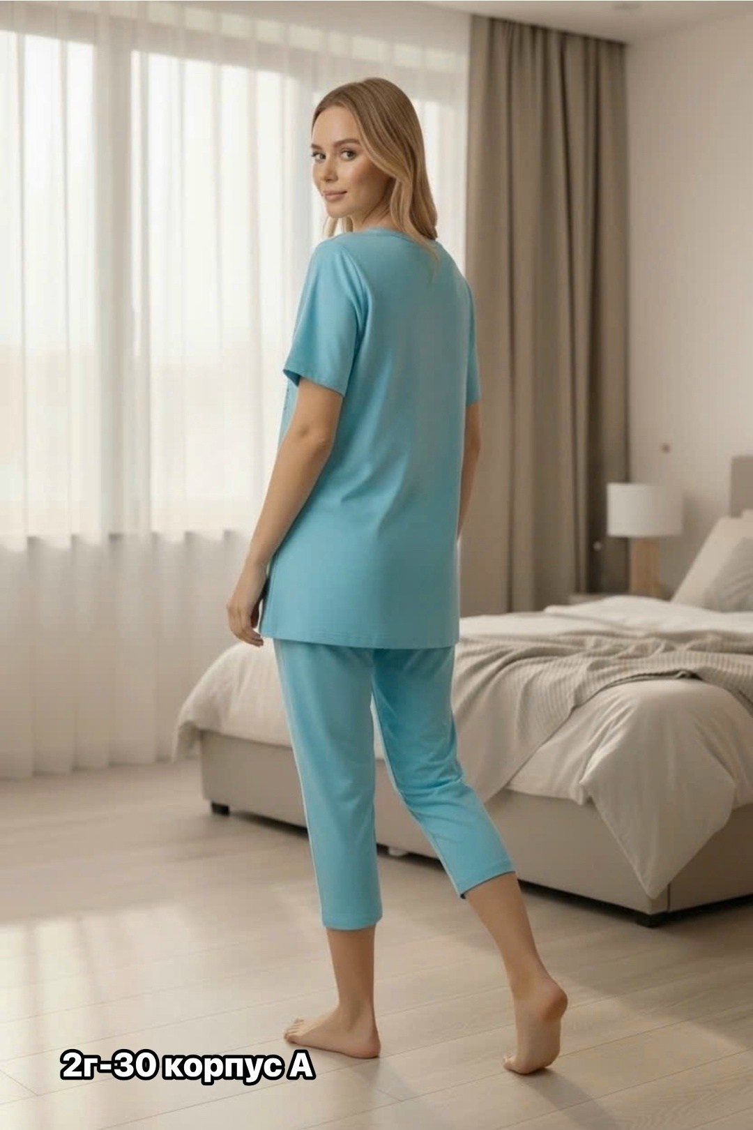 комплект домашний женский,женская пижама с бриджами,пижама женская,пижама с бриджами,домашний комплект