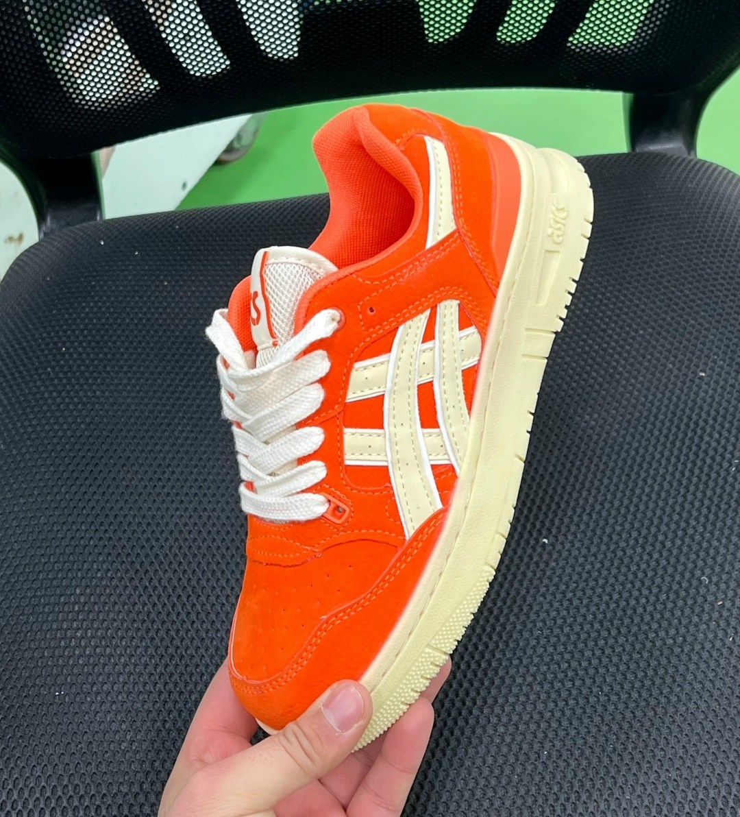 кроссовки asics,кроссовки,оранжевые кроссовки,женские кроссовки,женские кроссовки asics