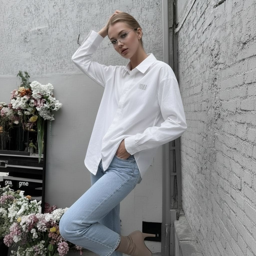 галстук классика,галстук,блузка-рубашка белая с черным галстуком,рубашка с галстуком женская,рубашка блузка