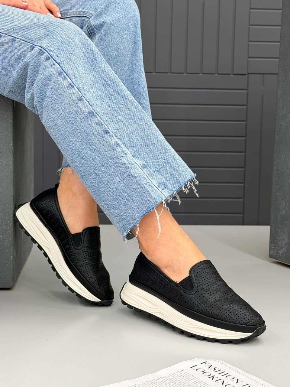 ,мокасины с перфорацией,слипоны женские, женская,женские мокасины