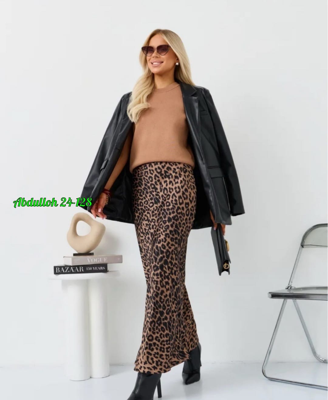 юбка с леопардовым принтом,леопардовая юбка,юбка леопардовая макси,женская летняя юбка-макси с леопардовым принтом,женская длинная юбка-макси с леопардовым принтом