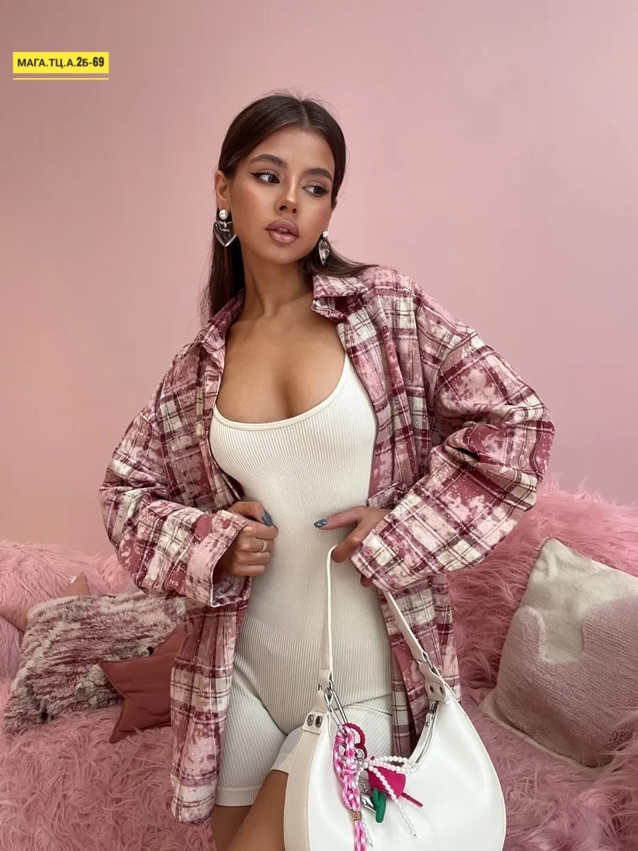 женская рубашка в клетку,рубашка в клетку,клетчатая рубашка,рубашка хб,женская рубашка