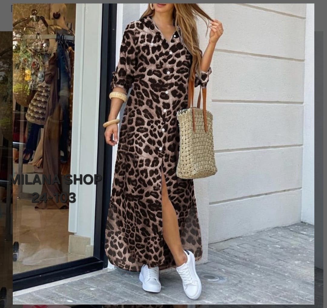 женское длинное платье с леопардовым принтом,платье туника,женское платье больших размеров,женское платье,платье леопард больших размеров грандфасонтекс