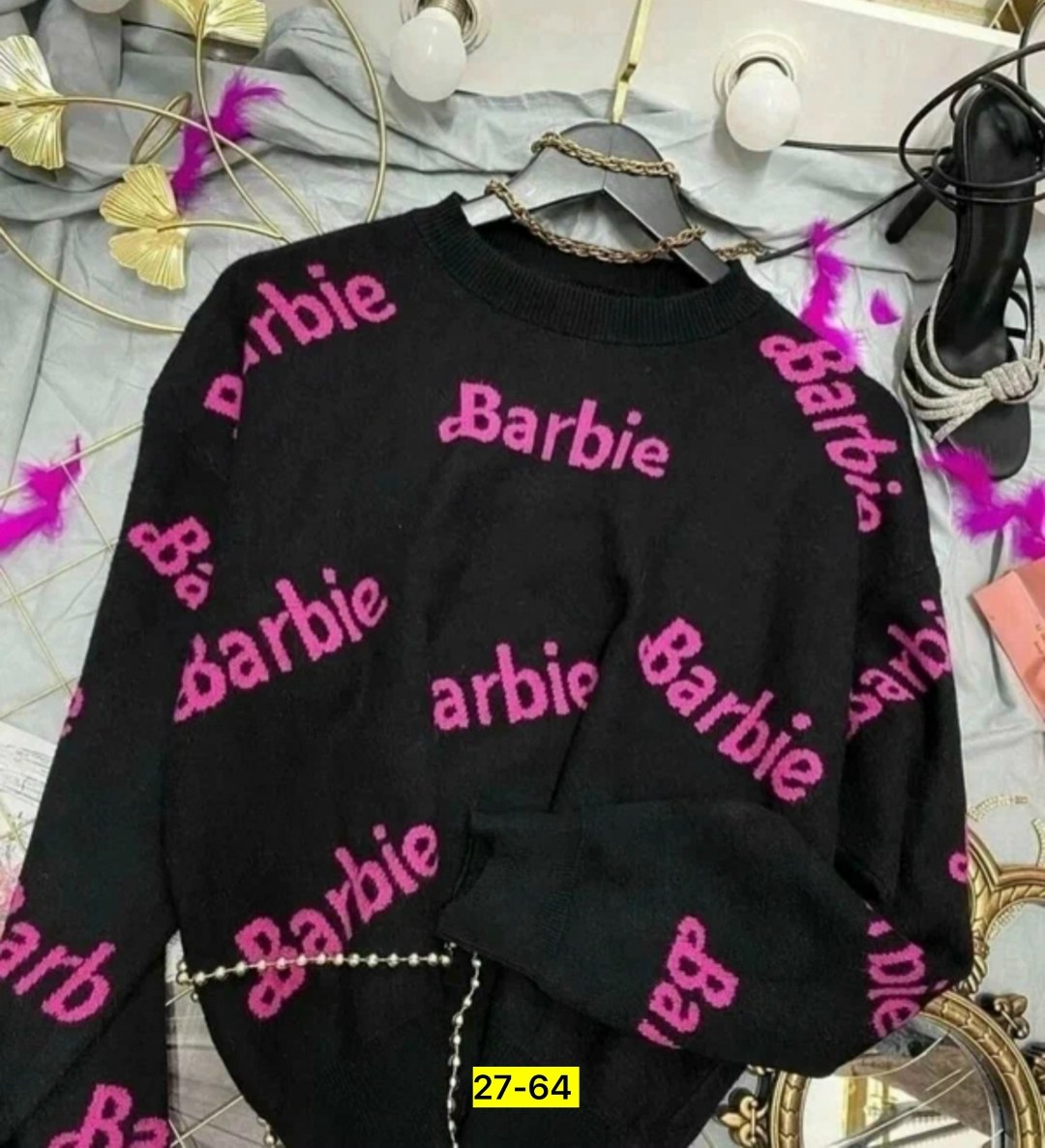 укороченный свитер в стиле barbie,кофта женская,свитшот женская,свитер оверсайз вязаный barbie,кофта