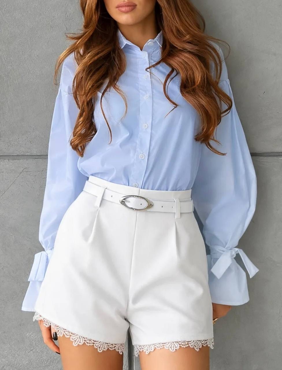 блузка с оборками,женские шорты,блузка нарядная,женская блуза,женская блузка