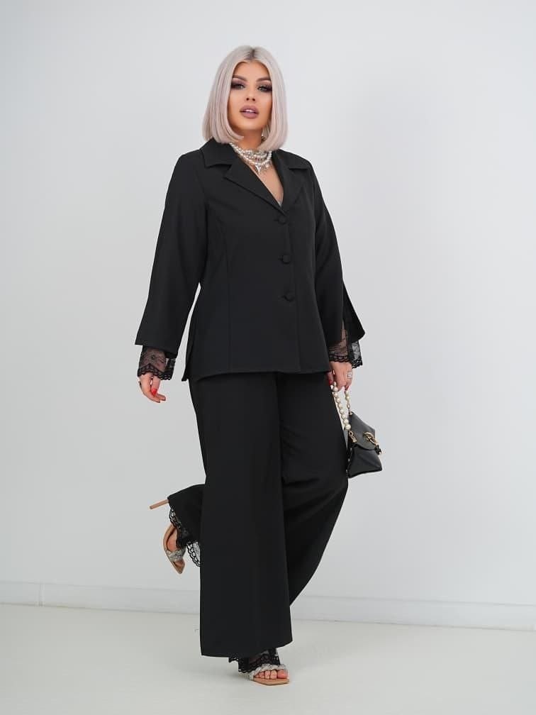 брючный костюм,костюм двойка с брюками от assorti-moda,брючный костюм женский 50-52,вечерний костюм больших размеров dlm style 273396847,брючный женский костюм 58-60