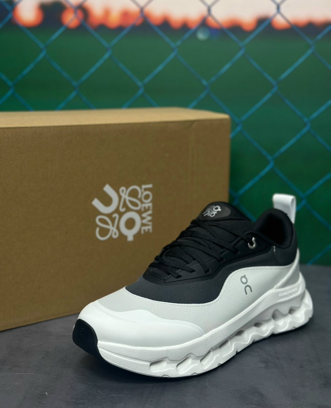 on cloud x loewe 9723 повседневная  кроссовки,кроссовки on x loewe cloudtilt 2,кроссовки on x loewe cloudtilt 2 men shoes,кроссовки loewe,кроссовки on loewe x cloudtilt 2 tan white gum