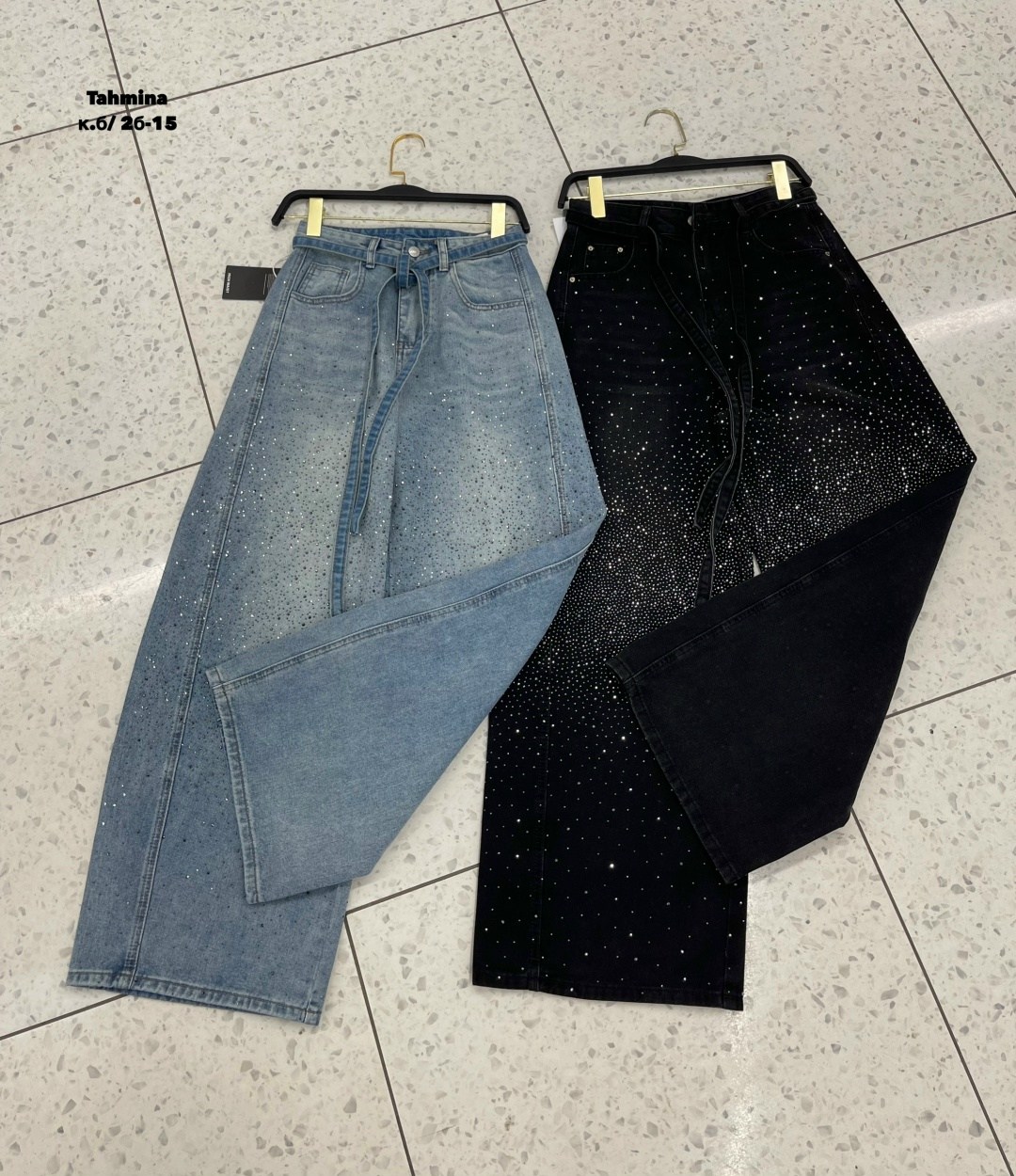 джинсы со стразами,брюки со стразами,длинные брюки,брюки с пайетками,широкие джинсы