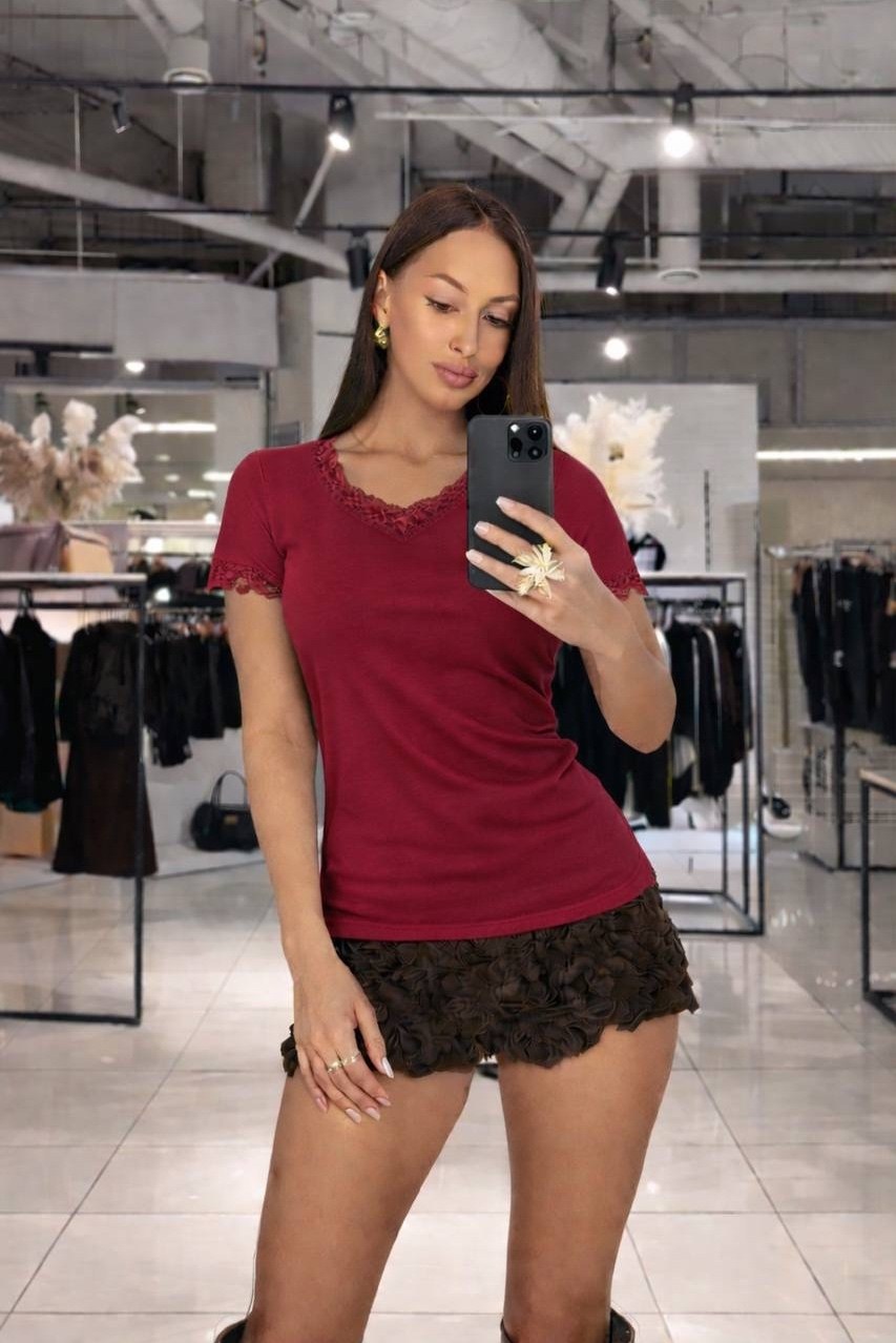 футболка с кружевами,женская футболка,футболки базовая,майка с кружевами,футболка женская с кружевом