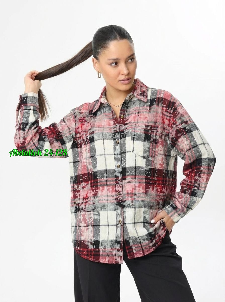 рубашка в клетку оверсайз варенка umalook,женская рубашка,рубашка женская в клетку оверсайз,рубашка,повседневная рубашка