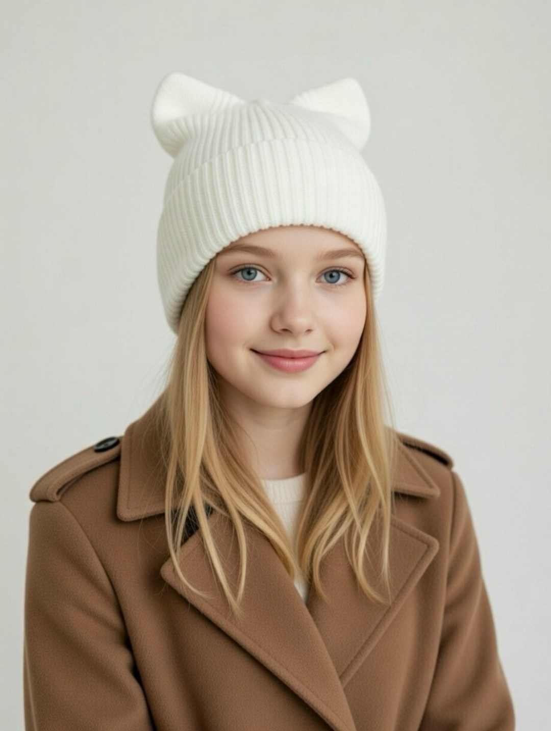 шапка для девочек,шапка с ушками,шапка для детей,детская шапка с ушками,шапка вязаная