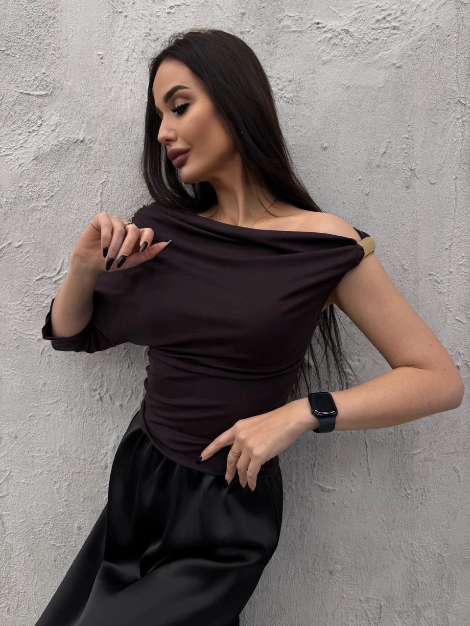 женская кофта,лонгслив с открытыми плечами кофта нарядная драпировка modamica,лонгслив с драпировкой,лонгслив с открытыми плечами,блузки