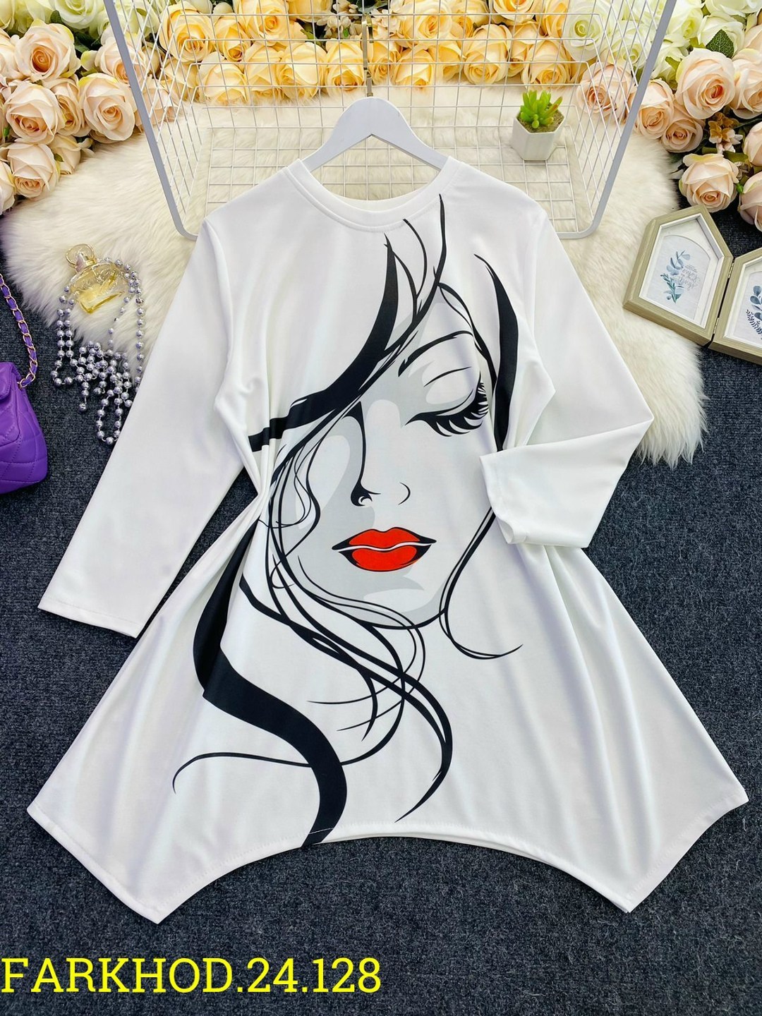 женская туника,туника большие размеров,туника #22453366,туника больших размеров,женская туника ткань крепун сублимация