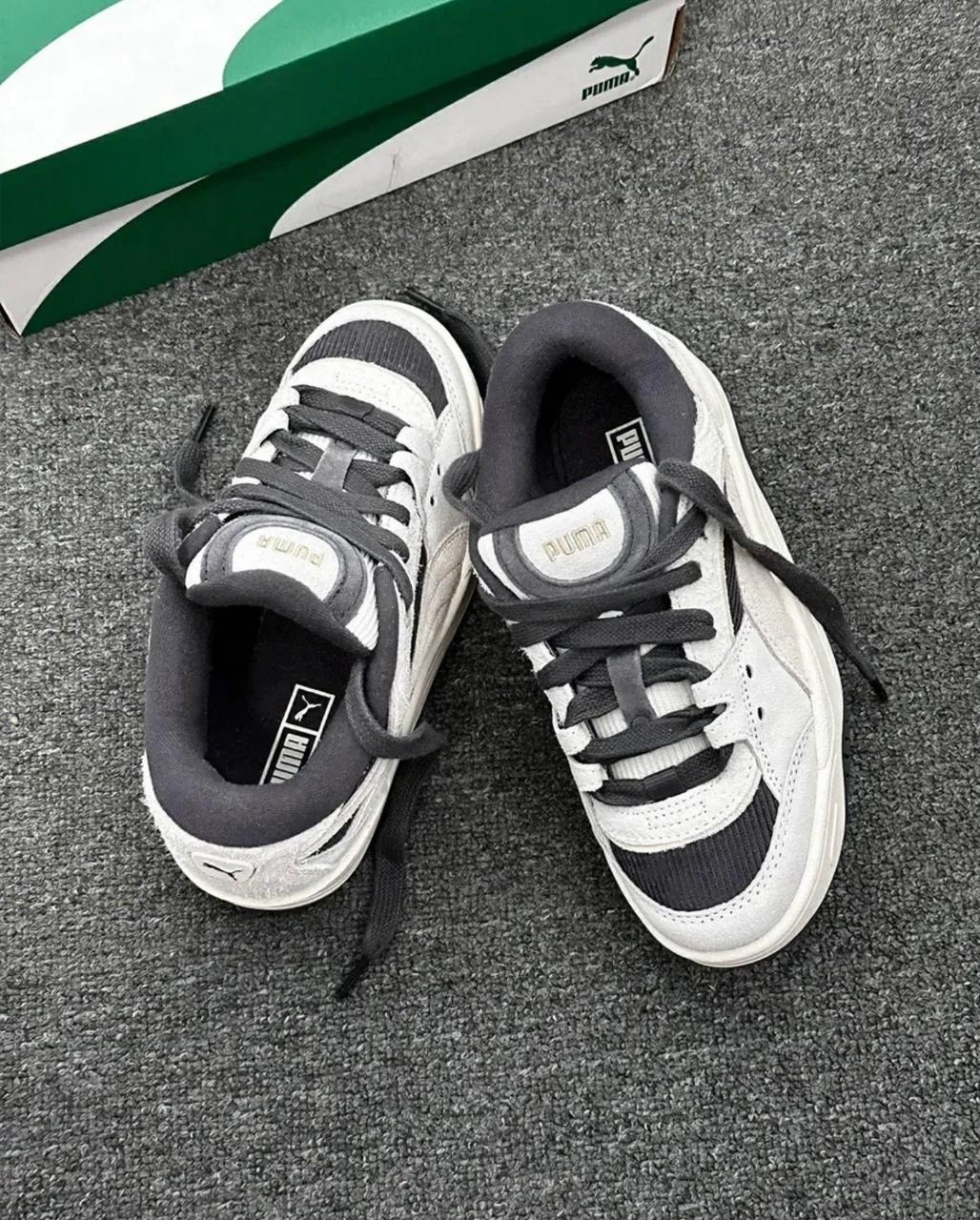 кроссовки puma,кроссовки puma 180,puma 180 низкие кроссовки со,кроссовки puma copduroy 'cream black',дутые кроссовки puma